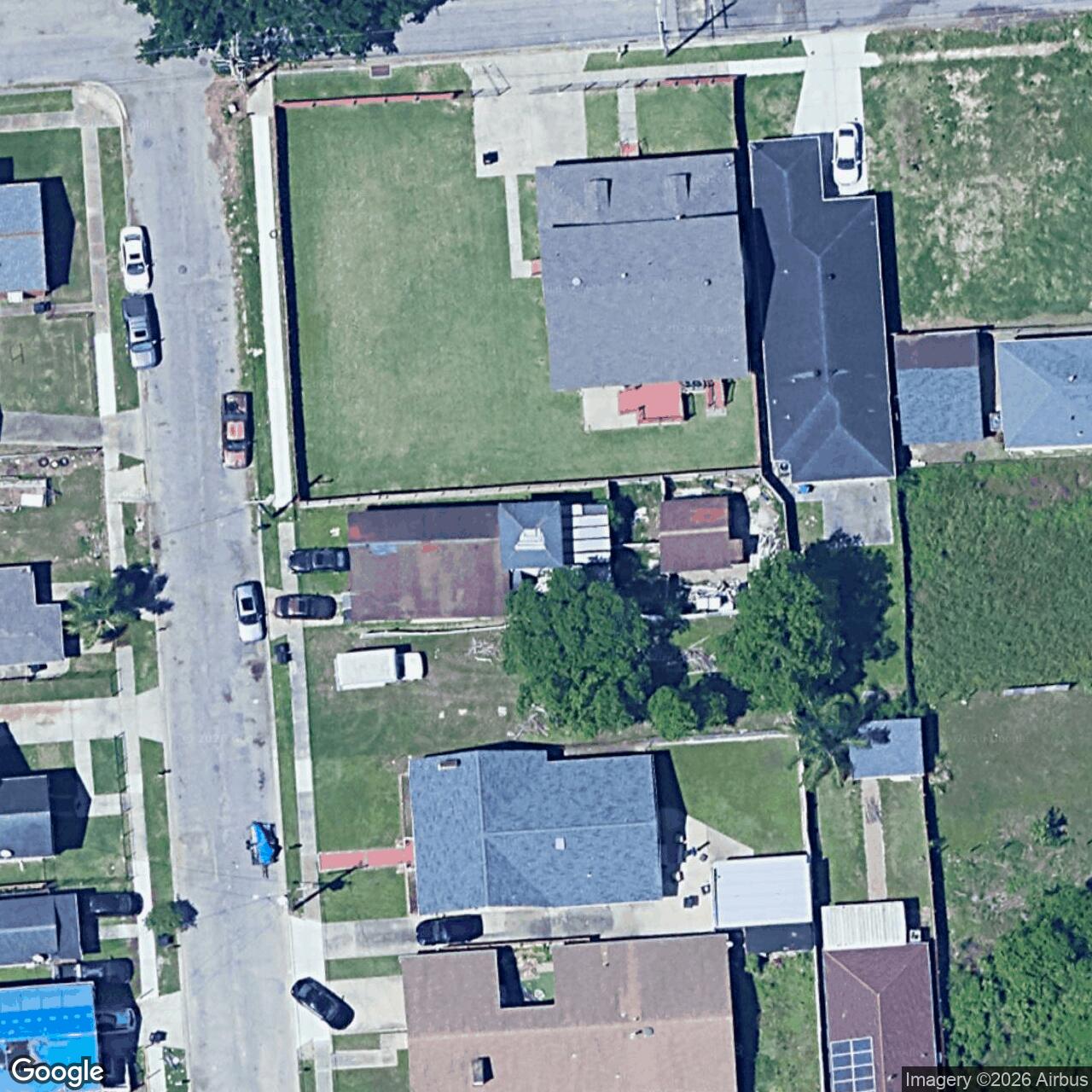 Satellite View for 5827 Baccich St, New Orleans, LA 70122