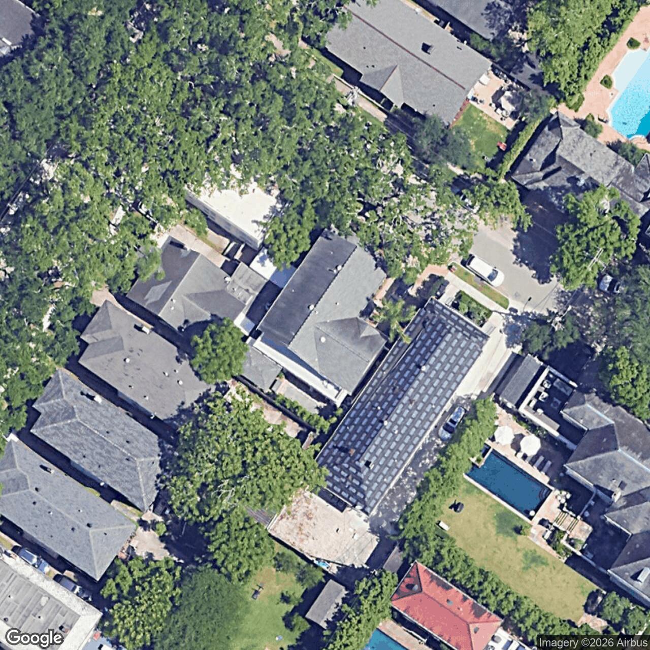 Satellite View for 7030 Hickory St, New Orleans, LA 70118