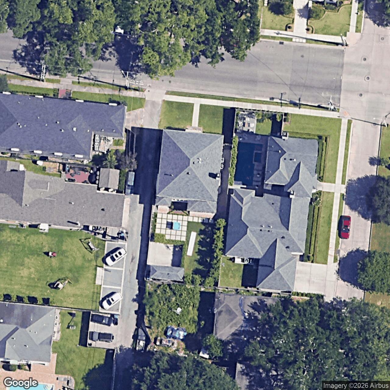 Satellite View for 920 Filmore Av, New Orleans, LA