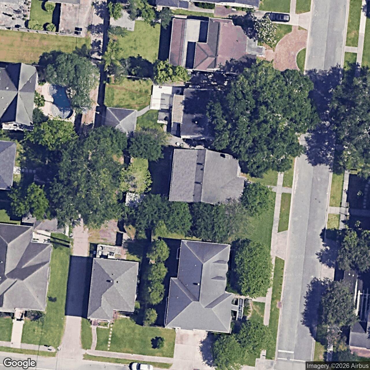 Satellite View for 6718 Louis Xiv St, New Orleans, LA