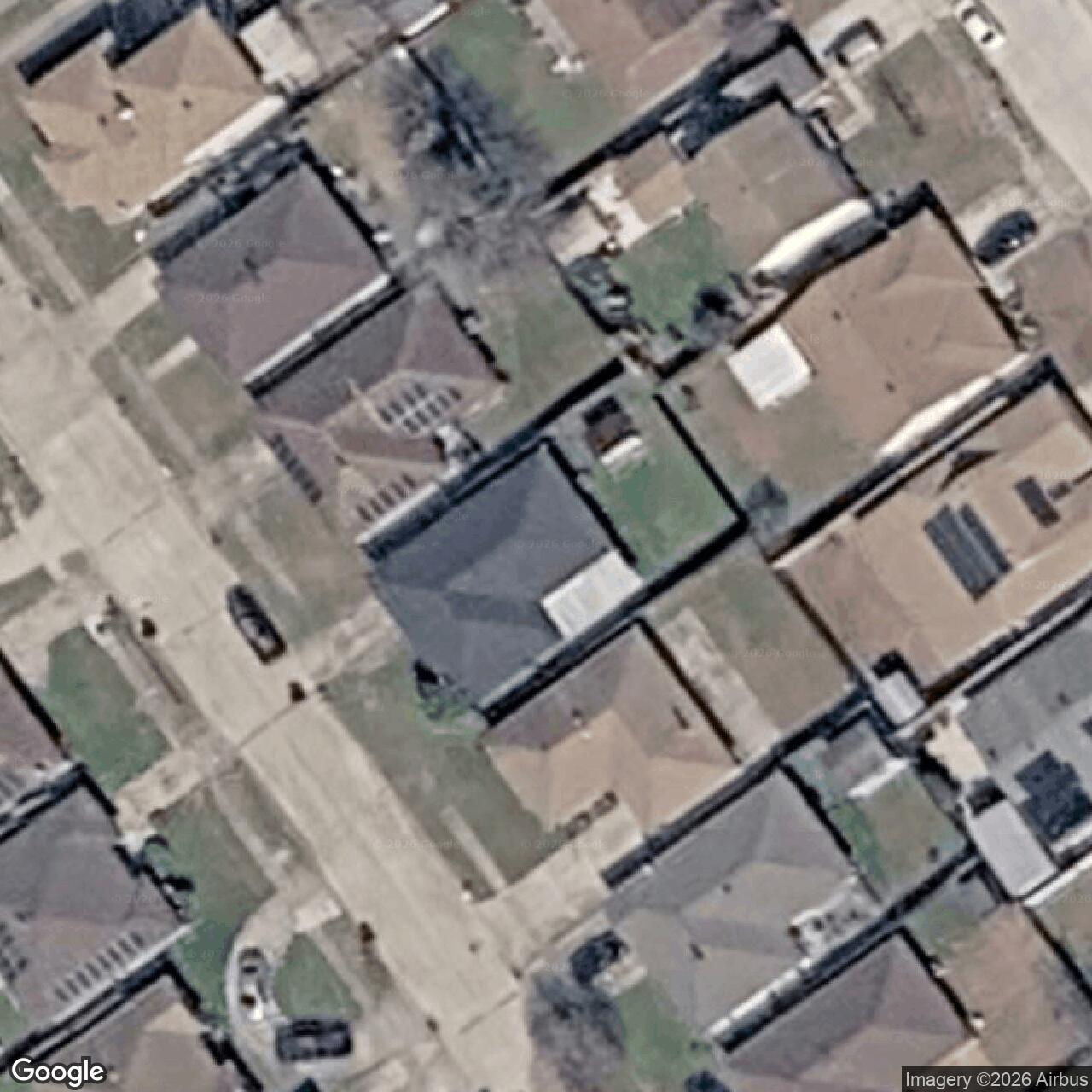 Satellite View for 7025 Queensway Dr, New Orleans, LA 70128