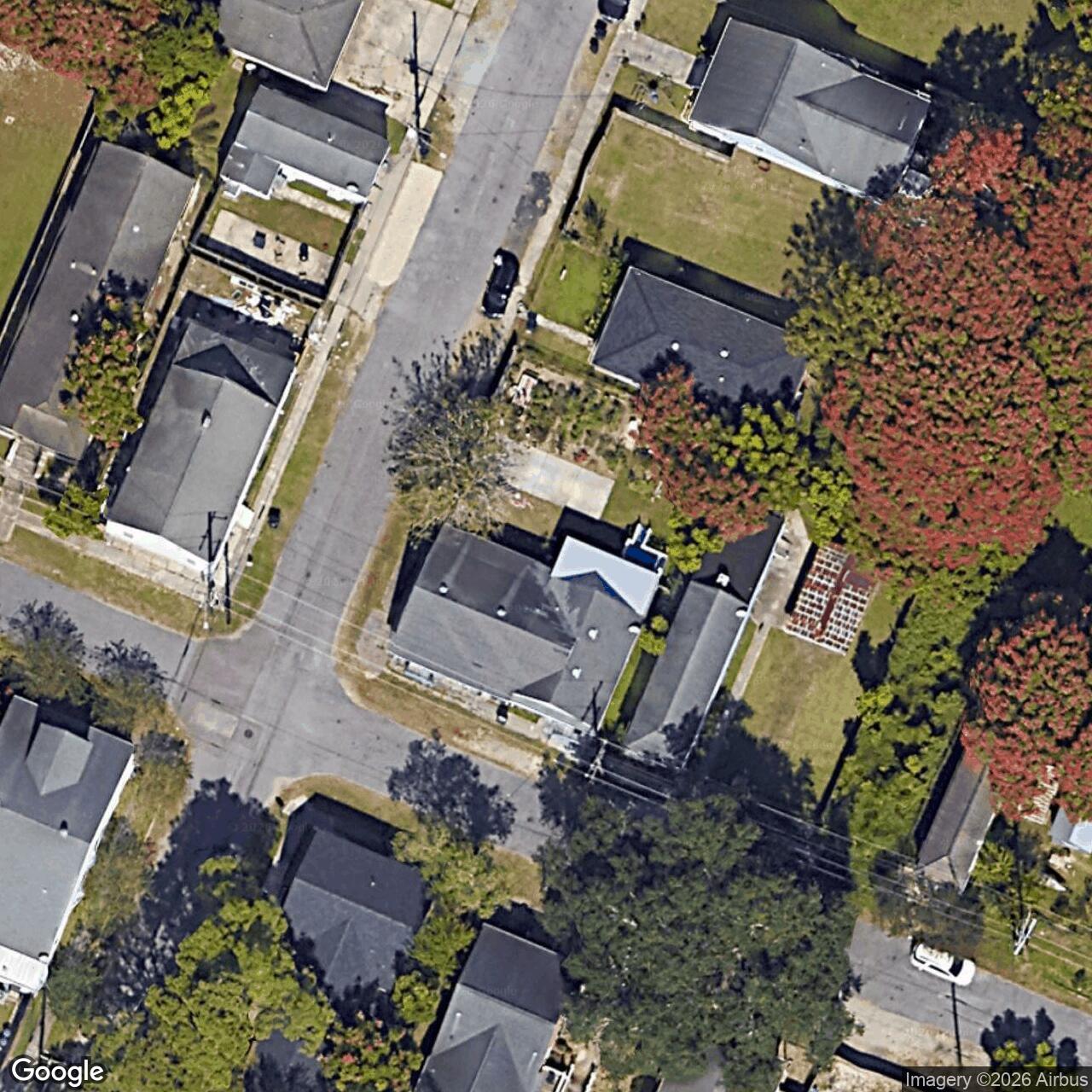 Satellite View for 6307 Dauphine St, New Orleans, LA 70117