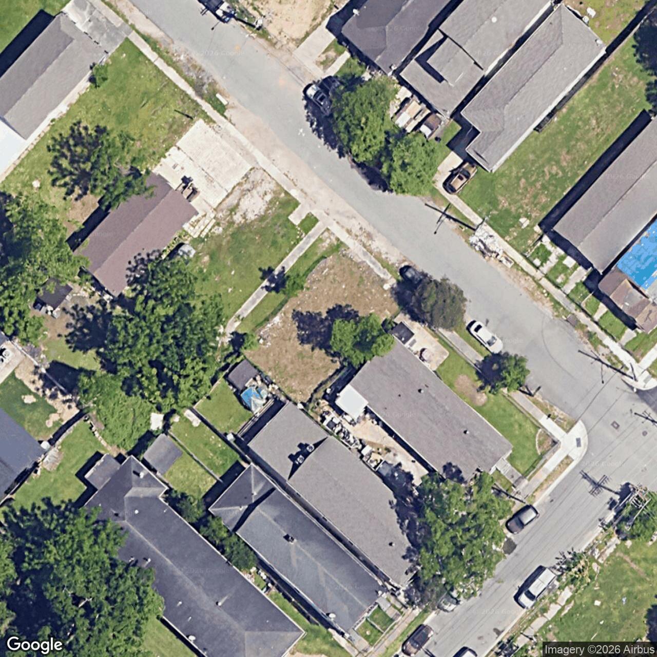 Satellite View for 8810 Belfast St, New Orleans, LA 70118