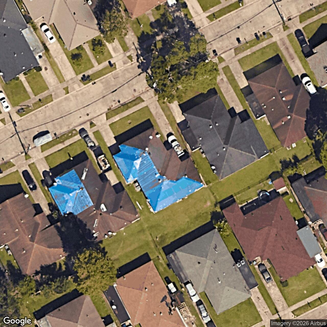 Satellite View for 8742 Dinkins St, New Orleans, LA