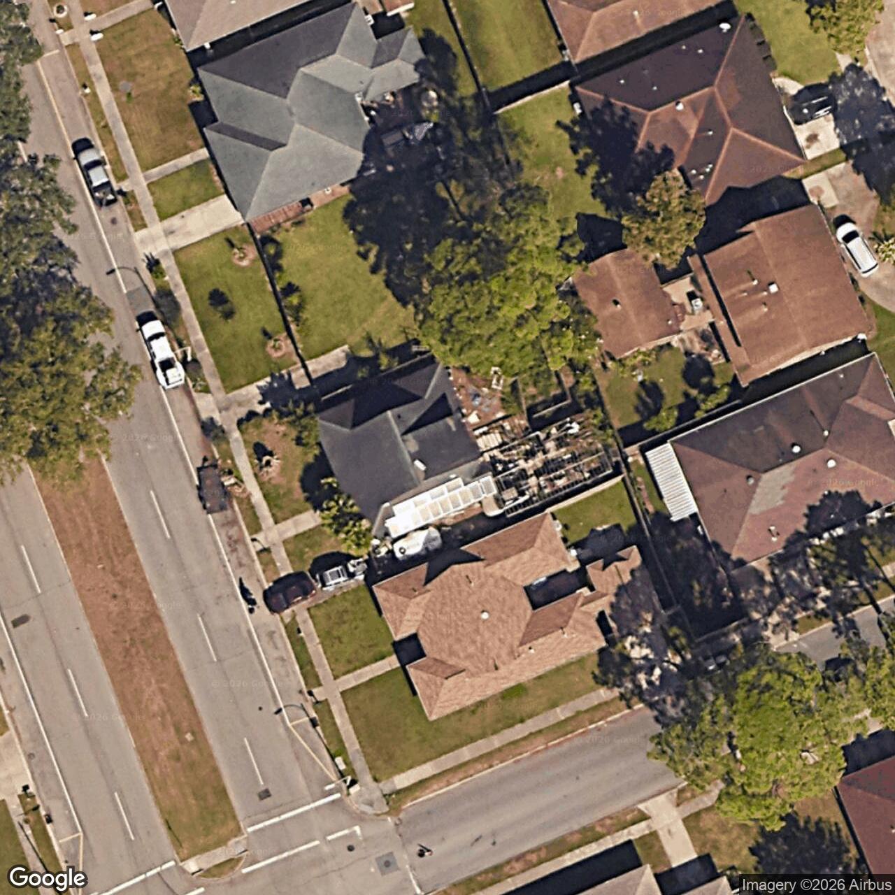 Satellite View for 7709 Mayo Rd, New Orleans, LA