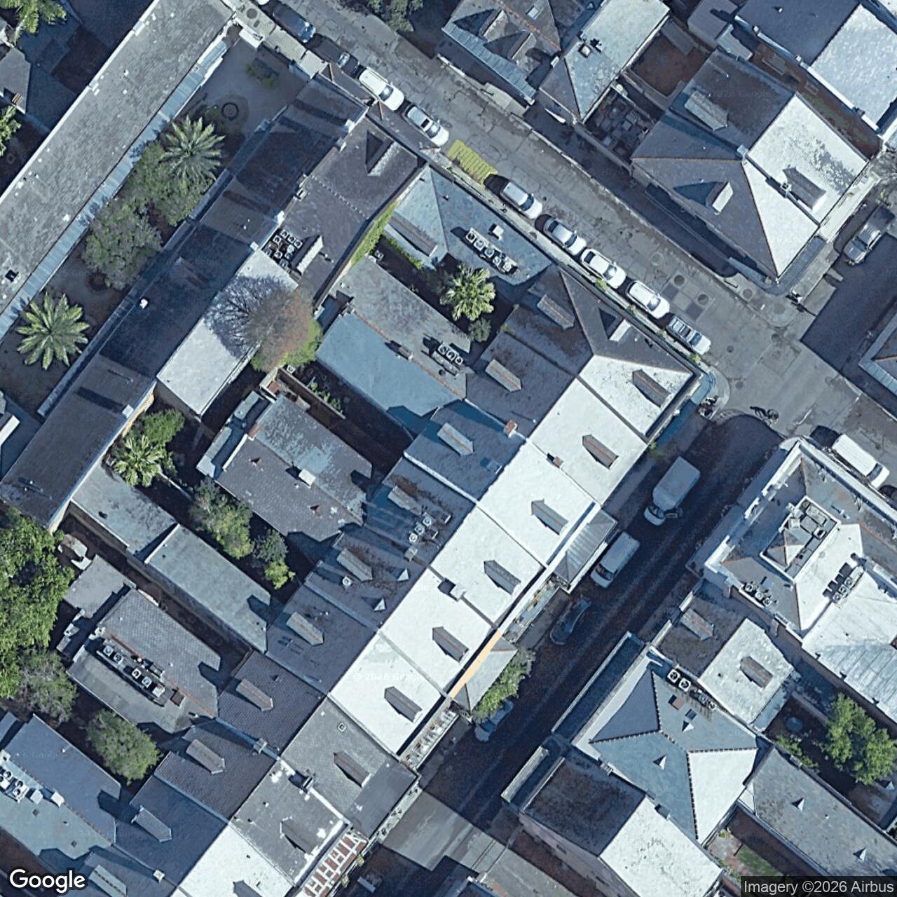 Satellite View for 1135 Royal St 3, New Orleans, LA