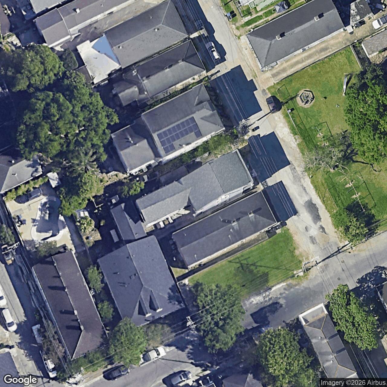 Satellite View for 910 Pleasant St, New Orleans, LA 70115