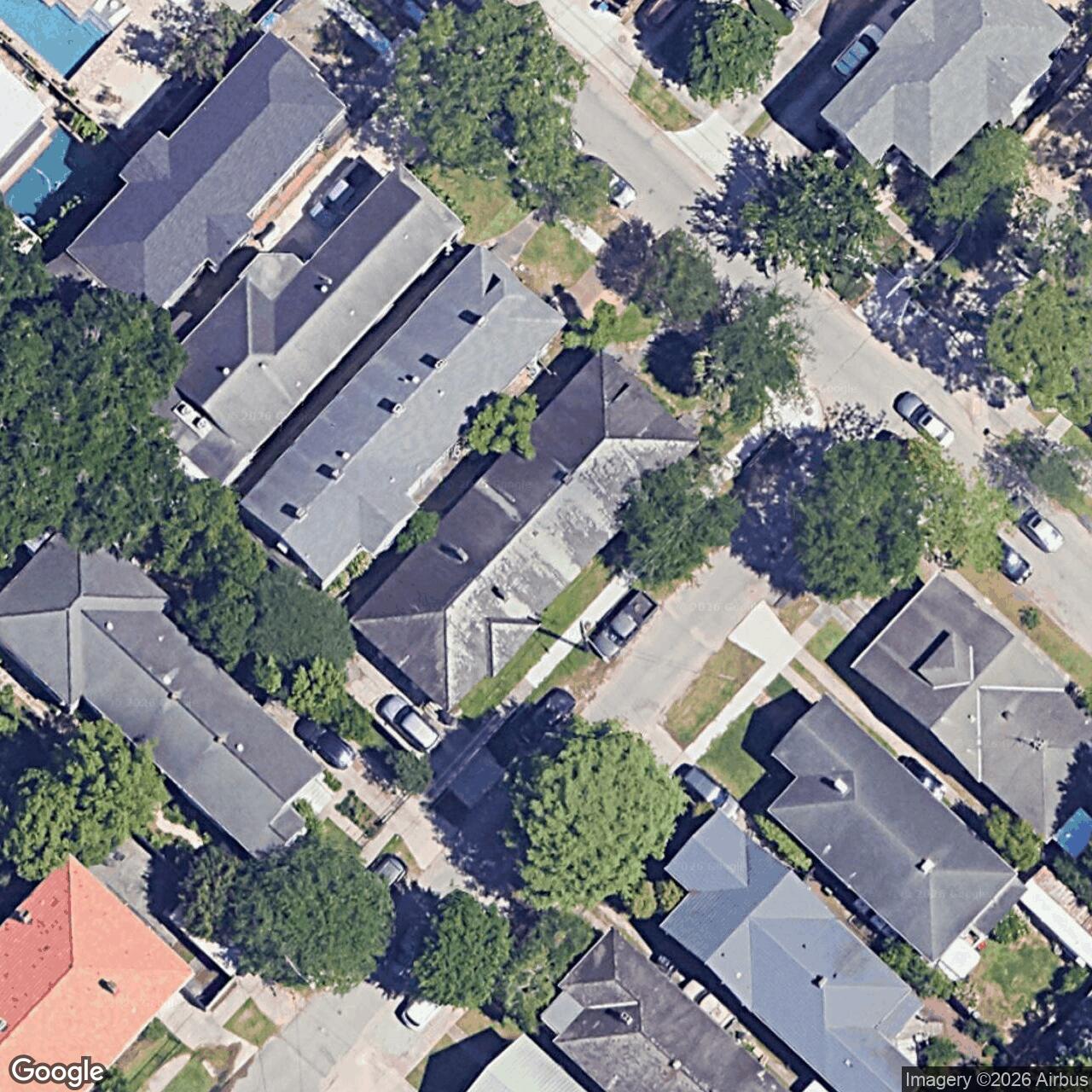 Satellite View for 8000 Panola St, New Orleans, LA