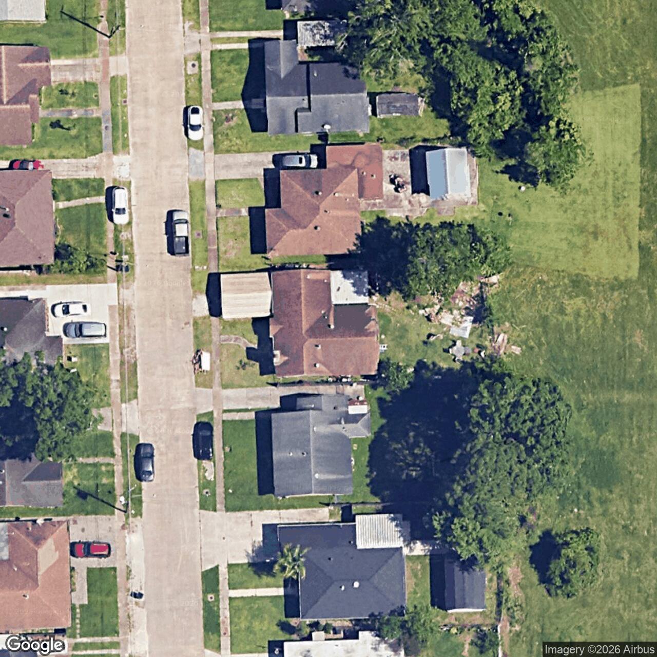 Satellite View for 2033 Manor Hgts Dr, Marrero, LA 70072