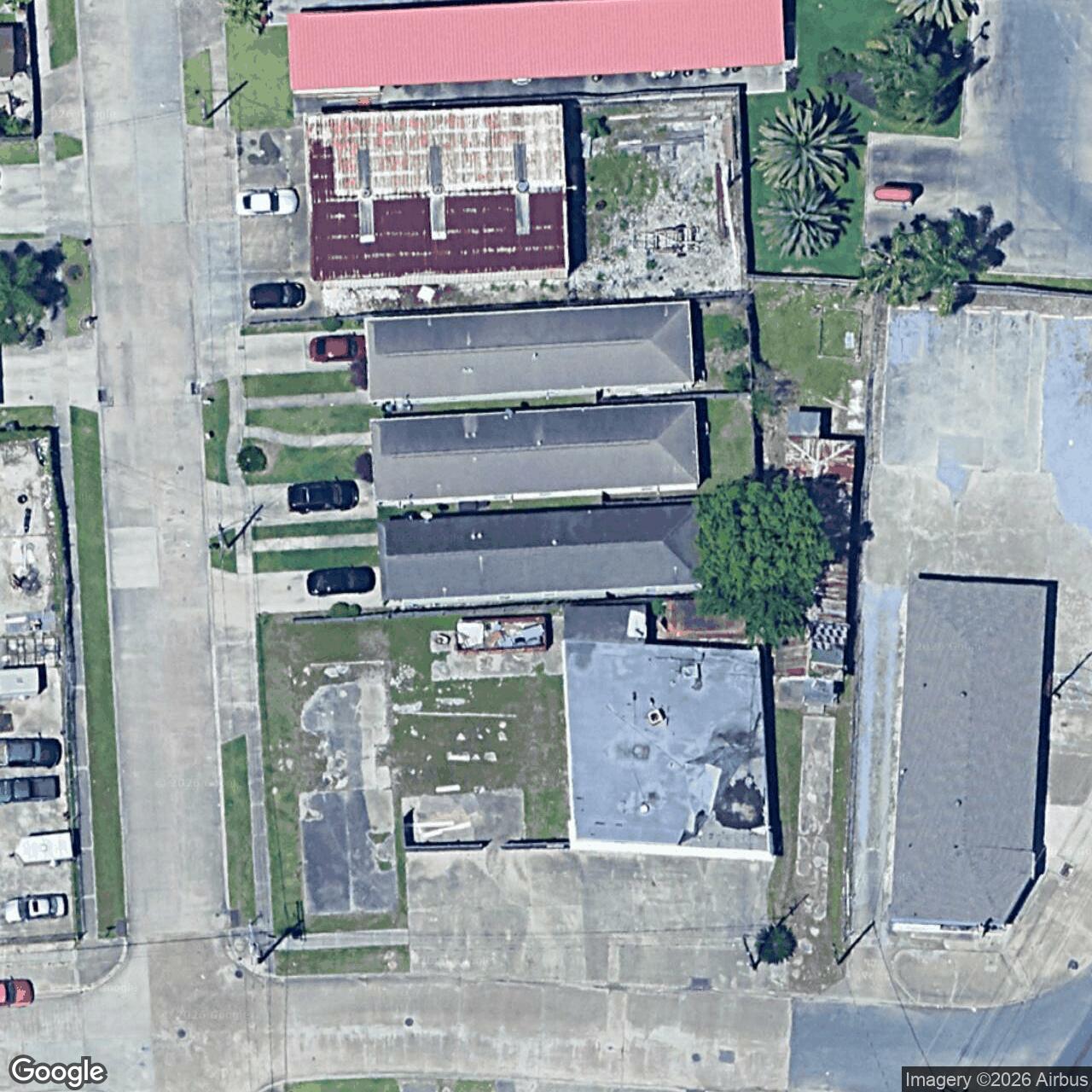 Satellite View for 1832 Pratt St, Gretna, LA 70053