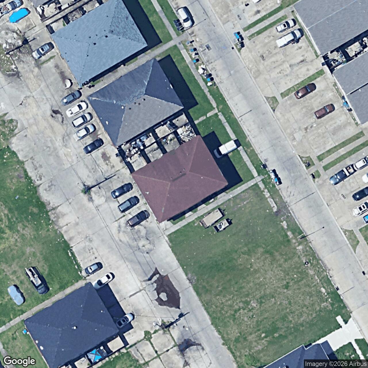 Satellite View for 1152 Tallow Tree Ln, Harvey, LA 70058