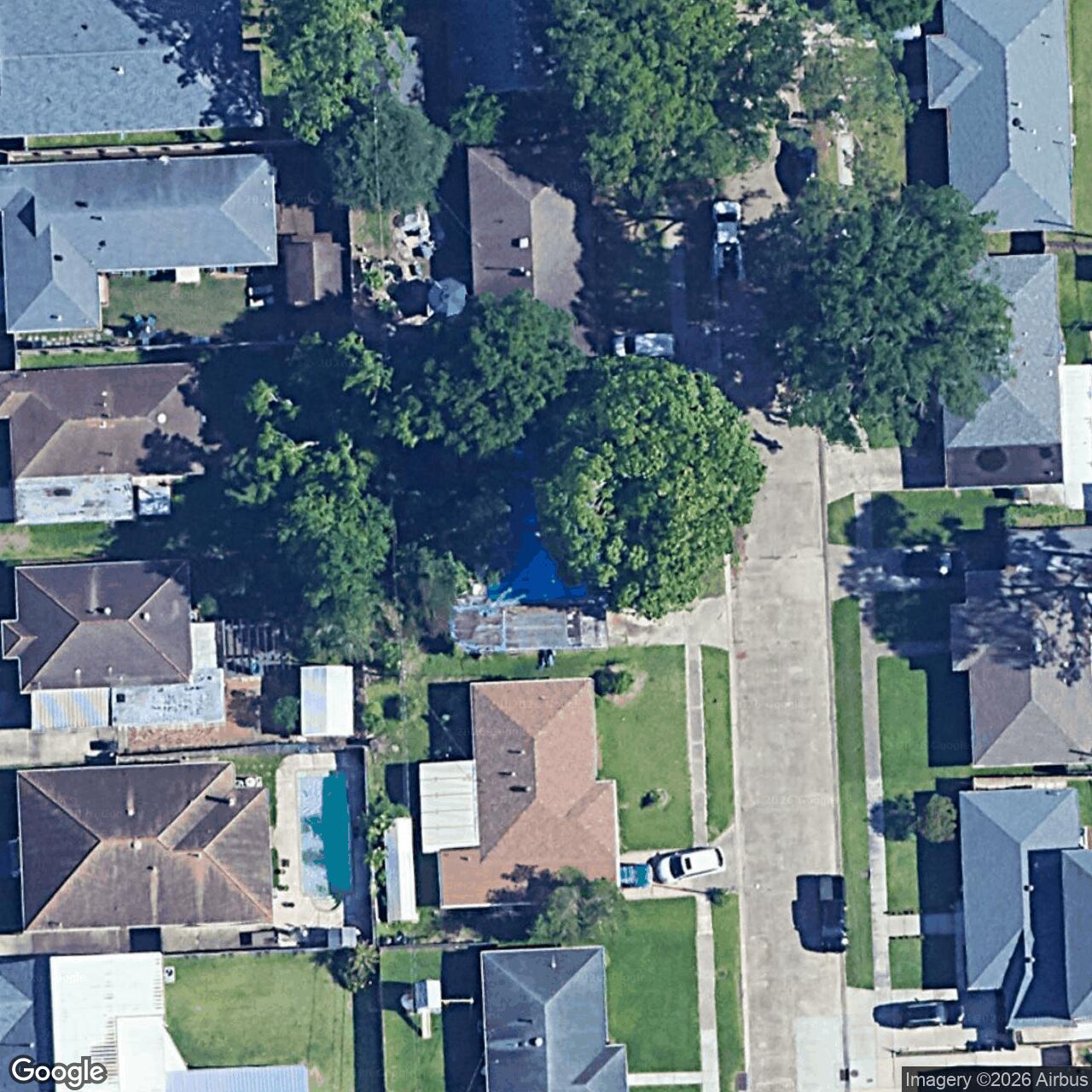 Satellite View for 1012 Neyrey Dr, Metairie, LA 70001