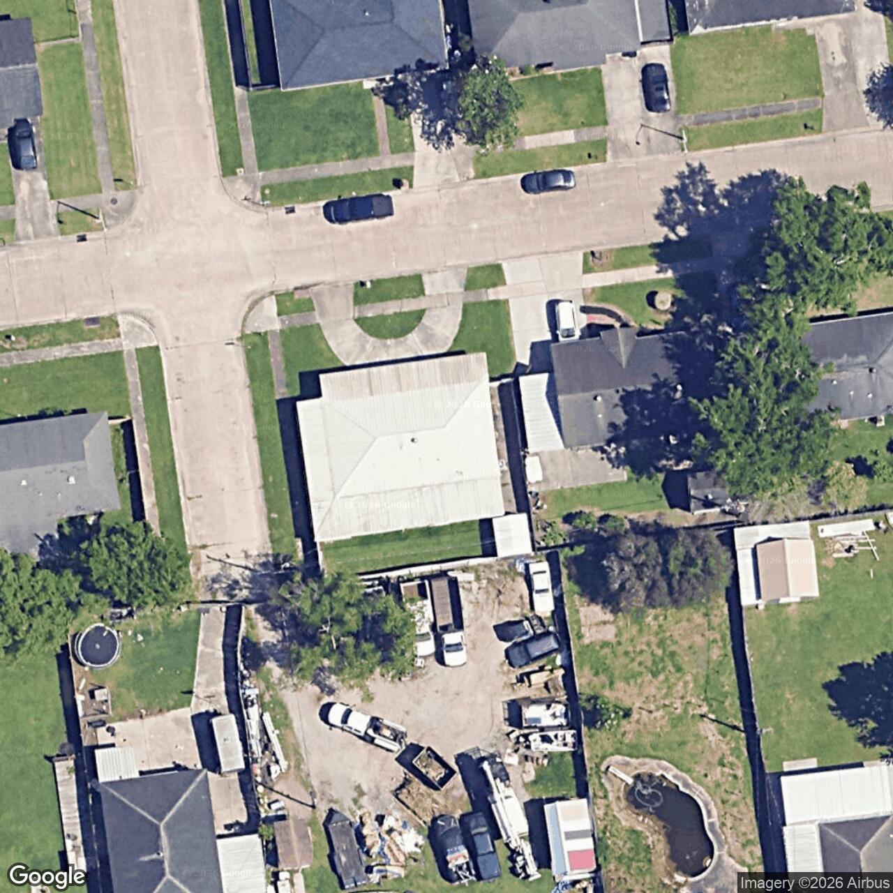 Satellite View for 2737 Virginia Lee Dr, Marrero, LA 70072