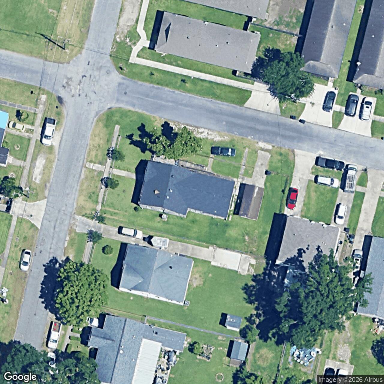Satellite View for 1020 Compromise St, Kenner, LA 70062