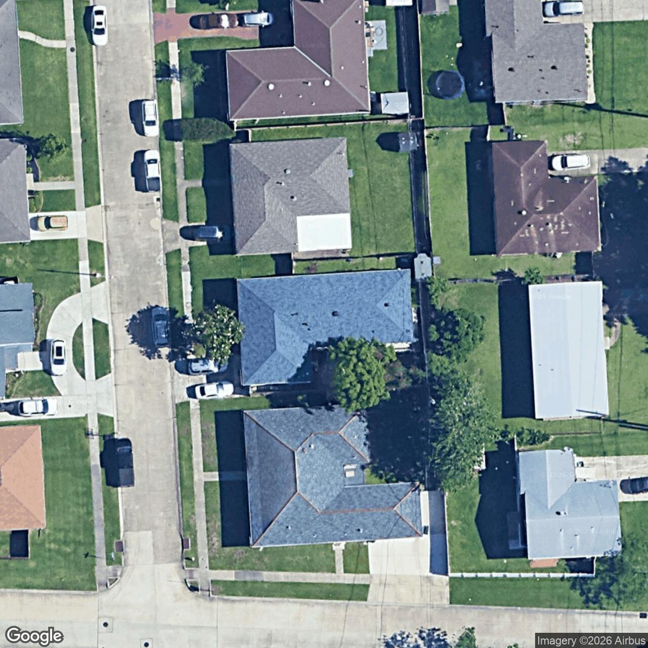 Satellite View for 2405 N Turnbull Dr, Metairie, LA 70001