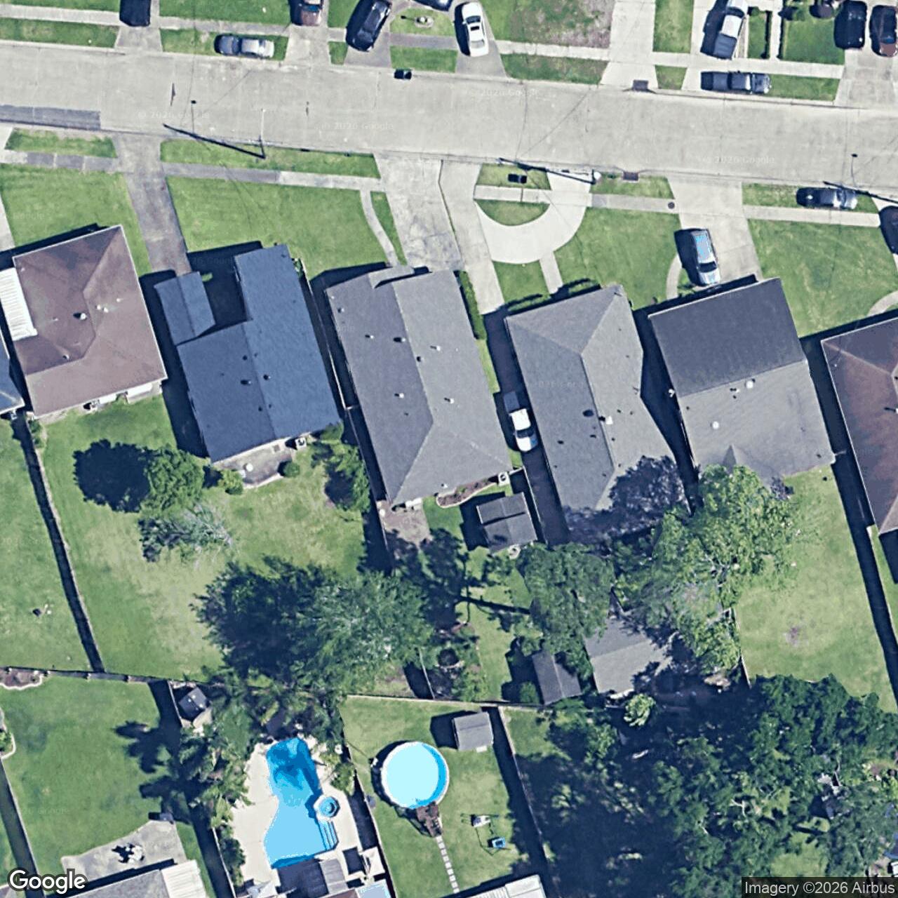 Satellite View for 5232 Sanford St, Metairie, LA 70002