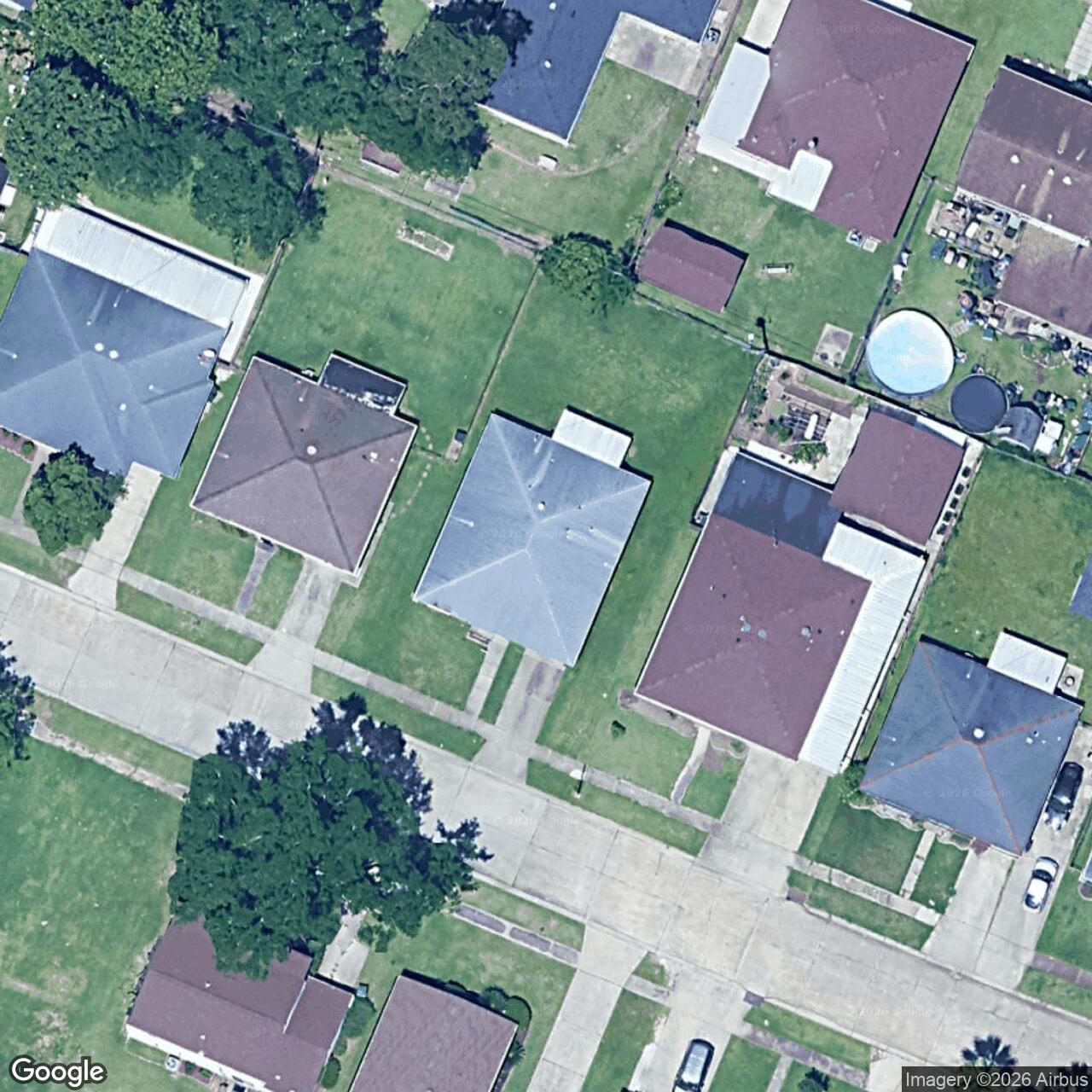 Satellite View for 2133 Emerson St, Terrytown, LA 70056