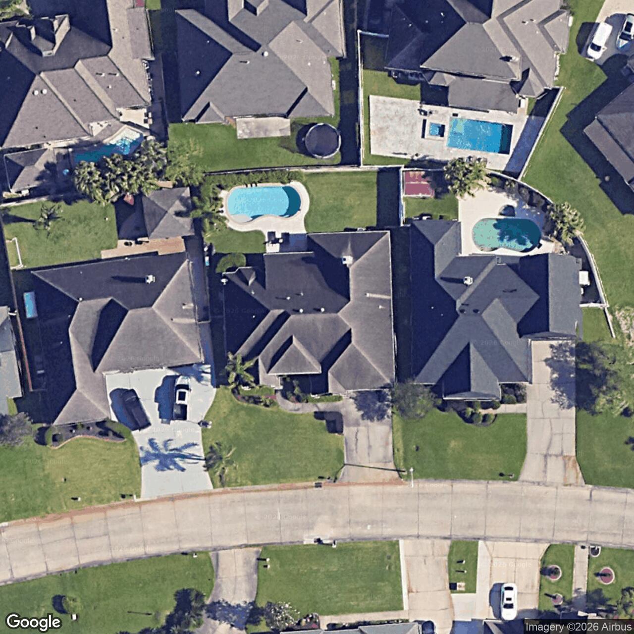Satellite View for 3331 Hardwick Pl, Harvey, LA 70058