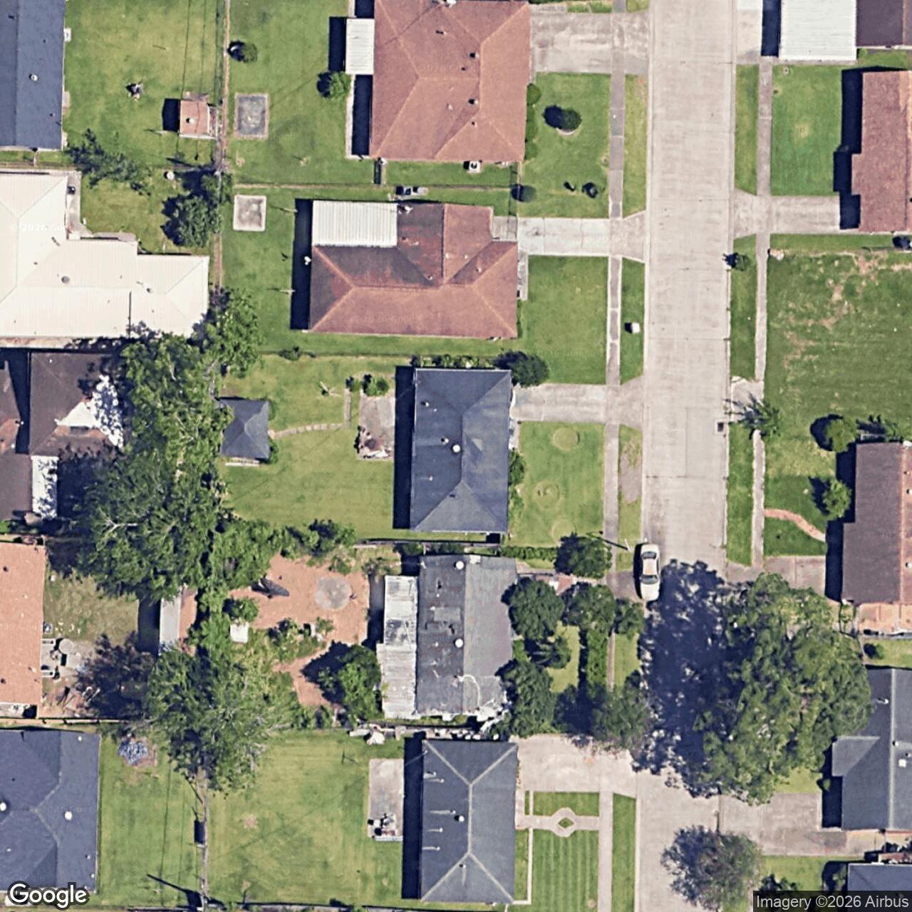Satellite View for 1436 Lincoln Ave, Marrero, LA 70072