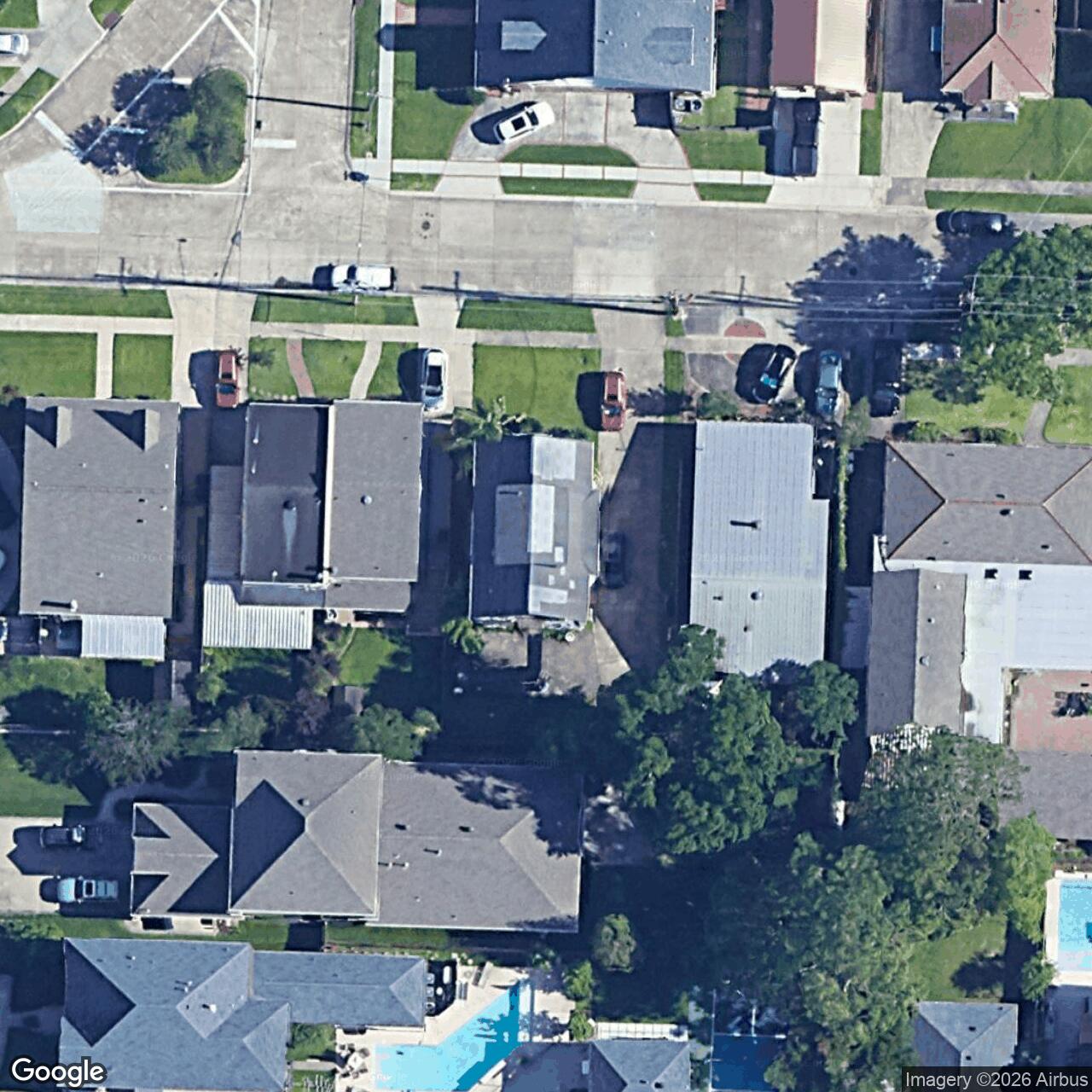 Satellite View for 3224 Cypress St, Metairie, LA 70001