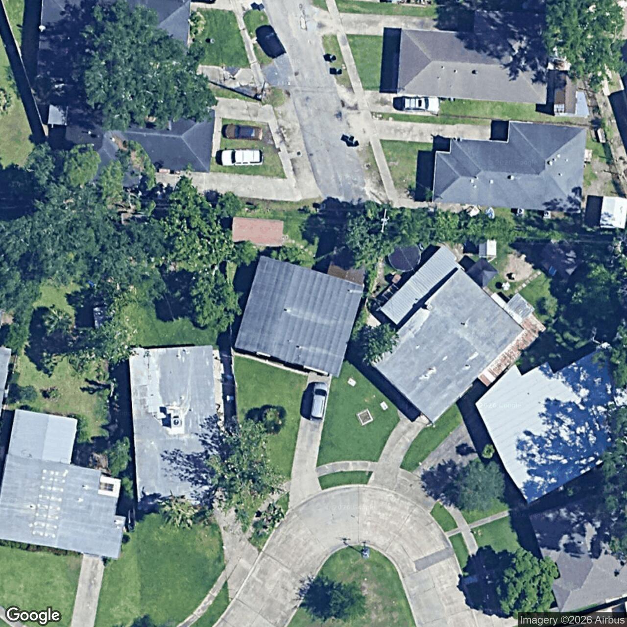 Satellite View for 18 N Daryl Ct, Waggaman, LA 70094