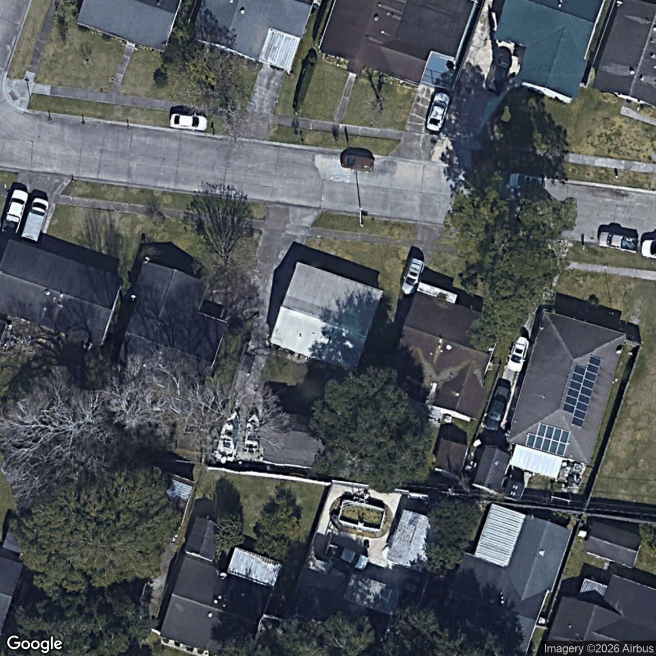 Satellite View for 141 Millie Dr, Westwego, LA 70094