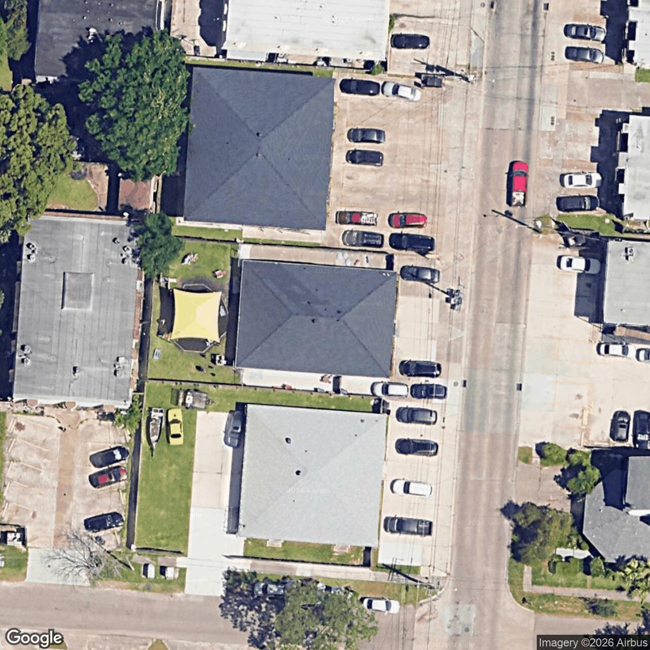 Satellite View for 1344 Lake Ave, Metairie, LA 70005
