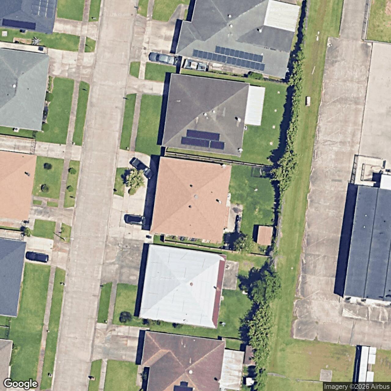 Satellite View for 1513 Lancaster Dr, Marrero, LA 70072