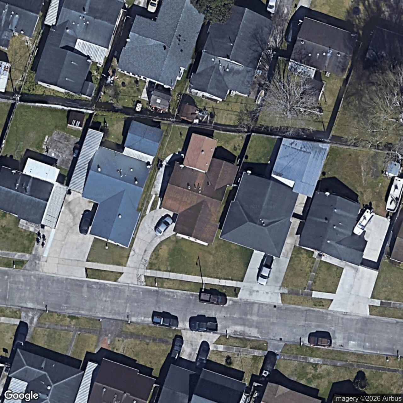 Satellite View for 128 Jacqueline Dr, Avondale, LA 70094