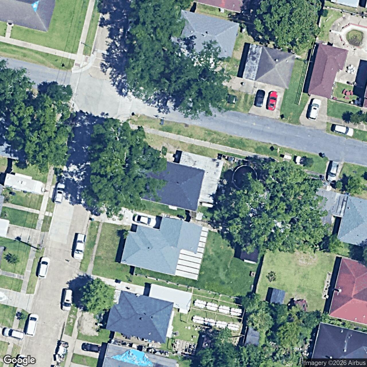 Satellite View for 1434 Taylor St, Kenner, LA 70062