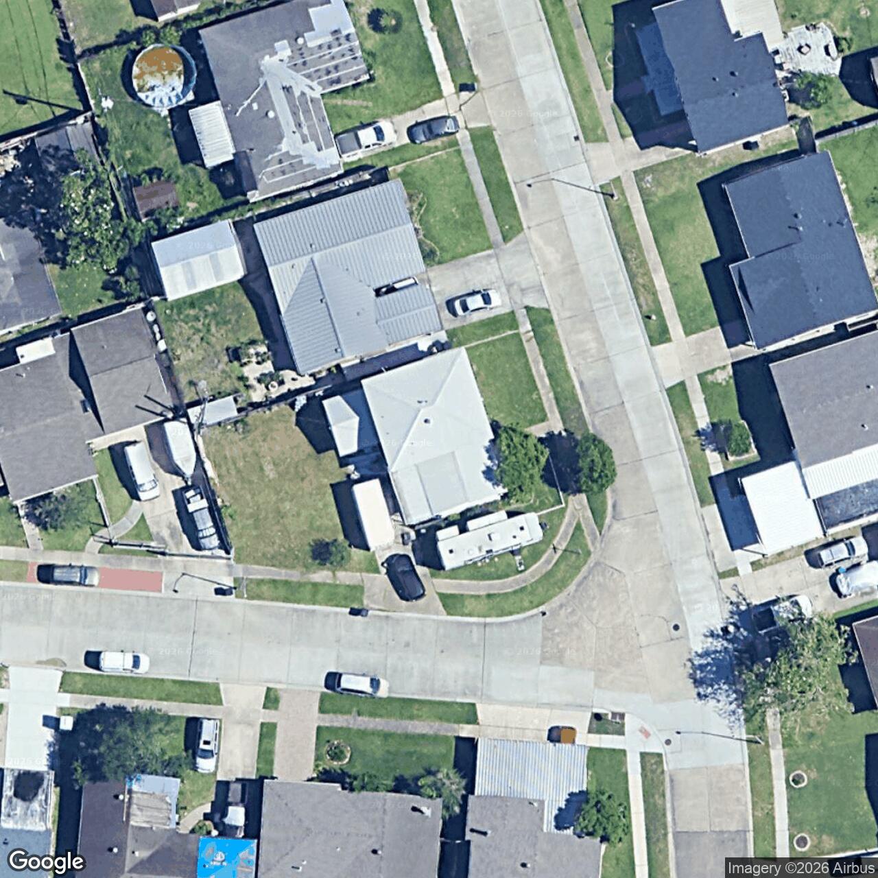 Satellite View for 2212 Elizabeth St, Metairie, LA 70003