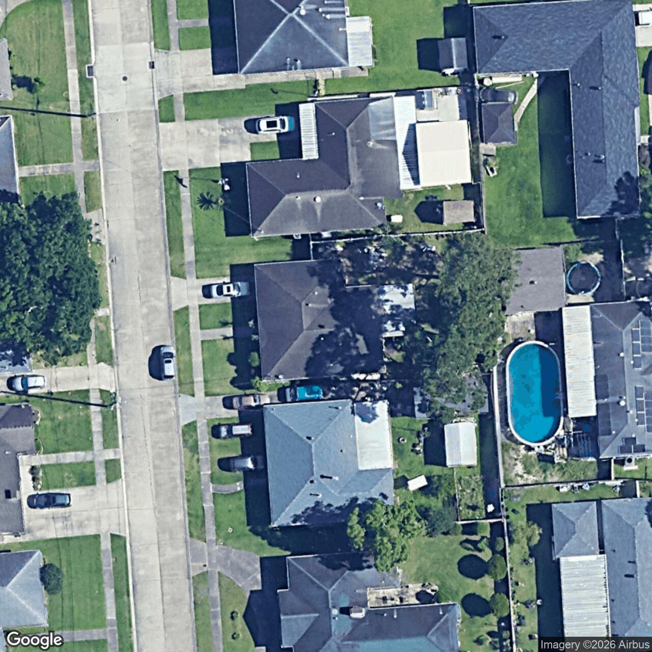 Satellite View for 2009 Madison St, Metairie, LA 70001