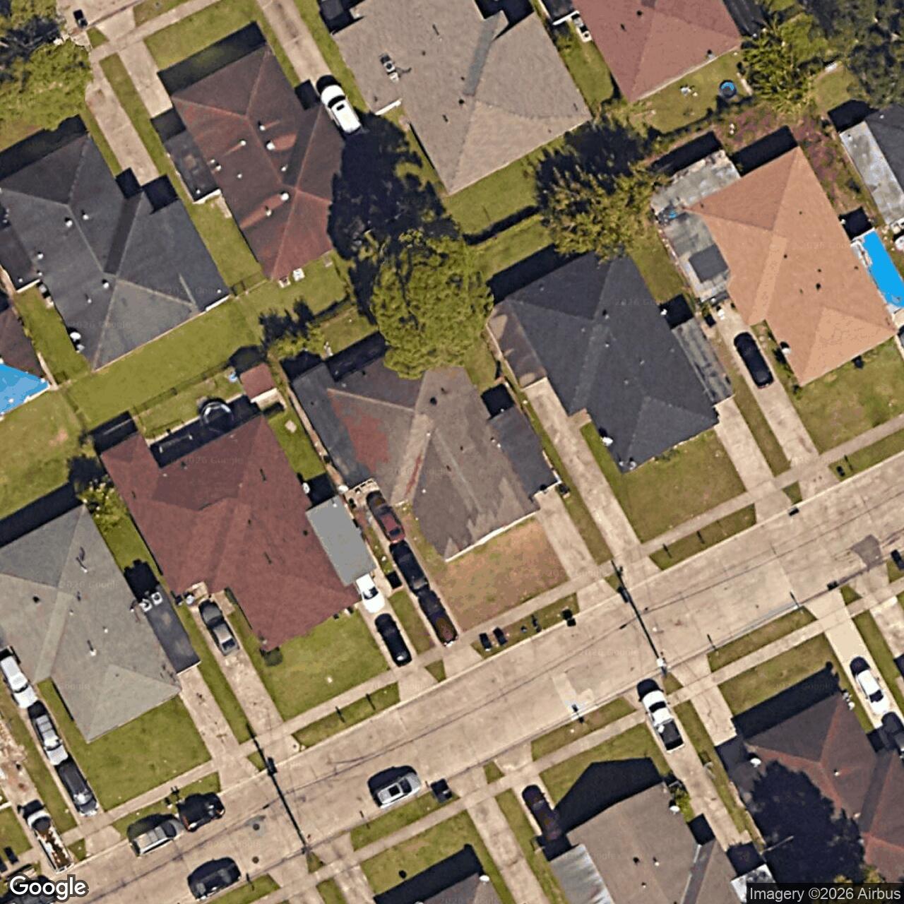 Satellite View for 8811 Gervais St, New Orleans, LA