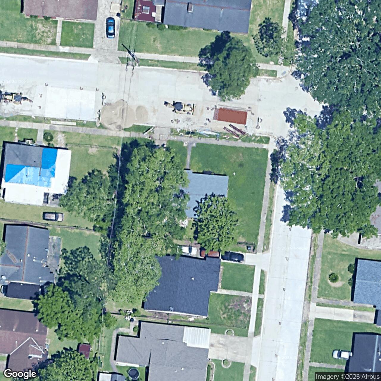 Satellite View for 7021 Berkley Dr, New Orleans, LA