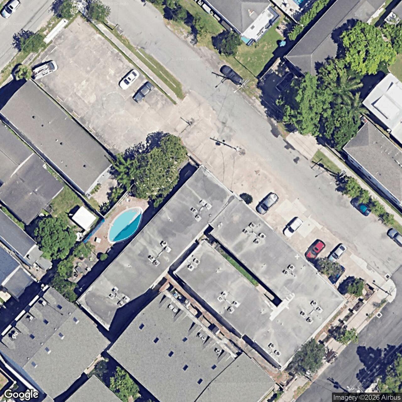 Satellite View for 7522 Benjamin St 205, New Orleans, LA 70118