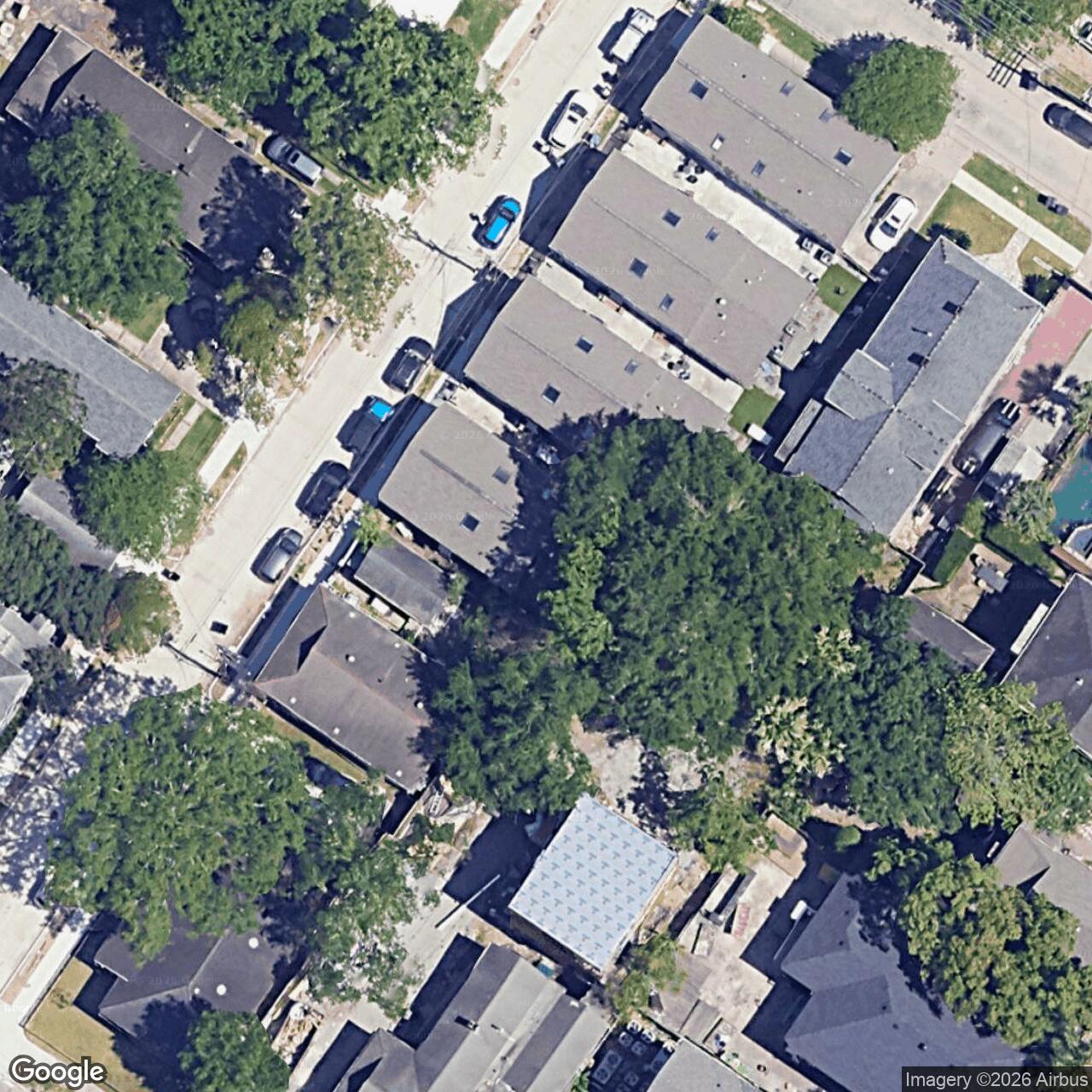 Satellite View for 921 Pine St, New Orleans, LA