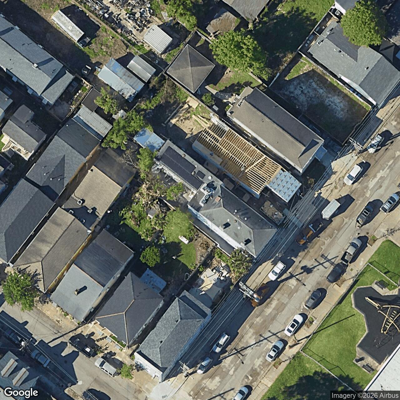 Satellite View for 917 N Villere St, New Orleans, LA 70116