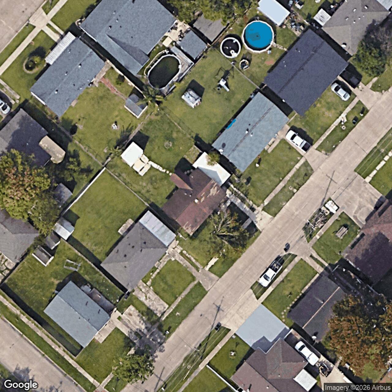 Satellite View for 388 Helis Dr, Waggaman, LA 70094