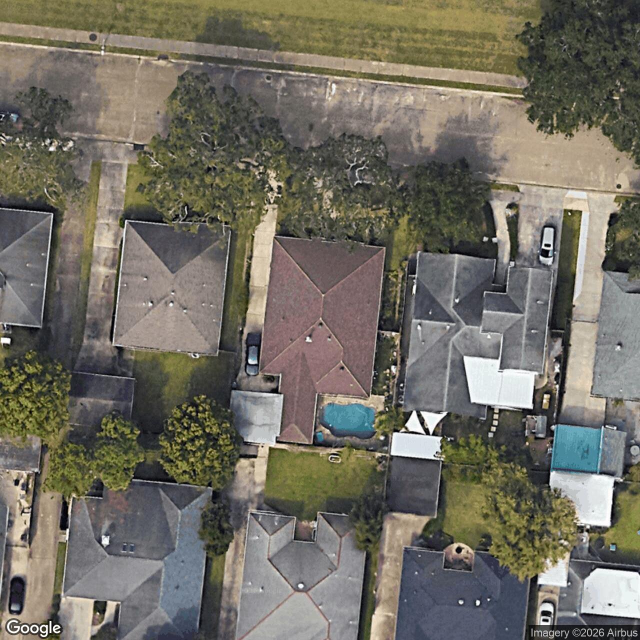 Satellite View for 810 Turquoise St, New Orleans, LA 70124