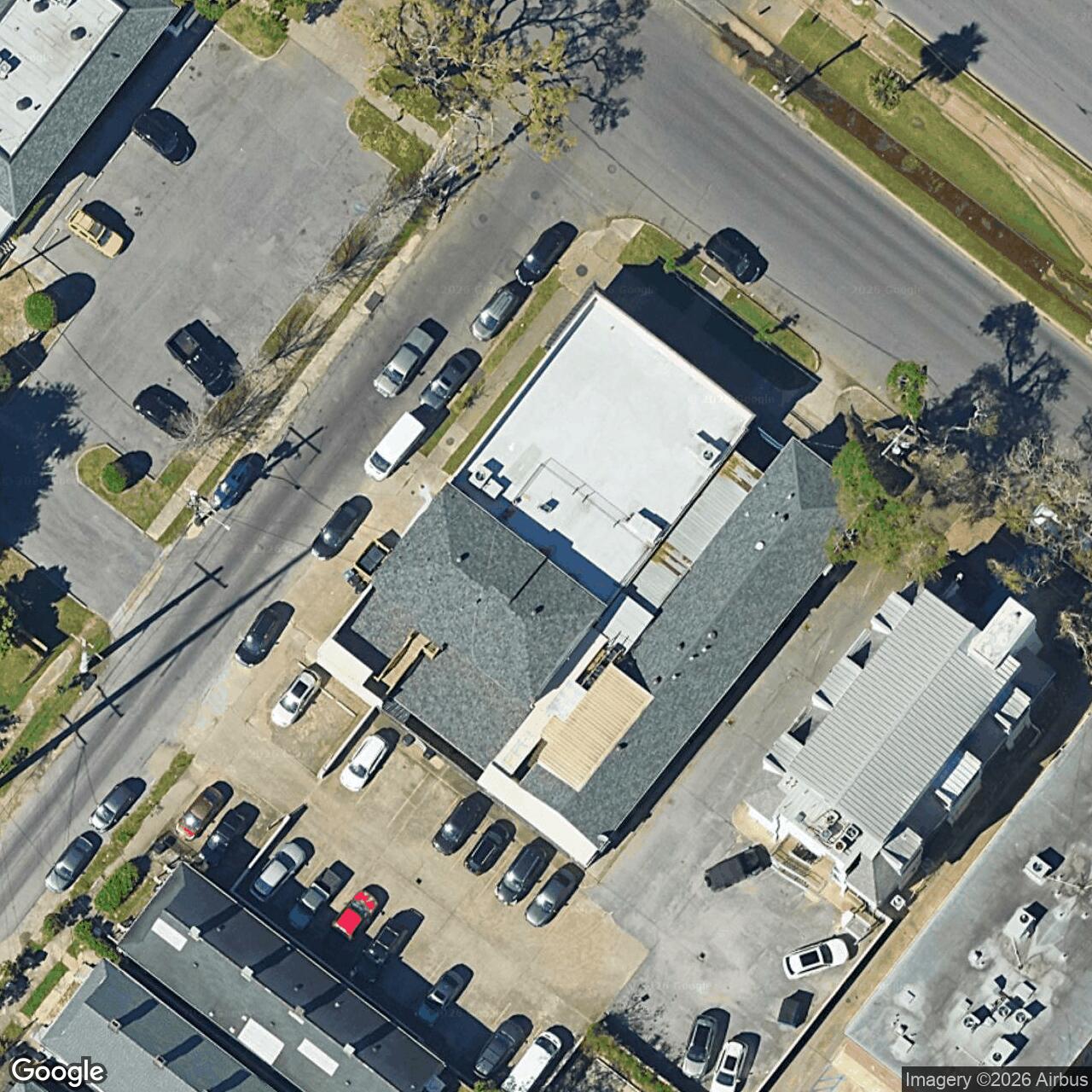 Satellite View for 2830 Canal St, New Orleans, LA 70119