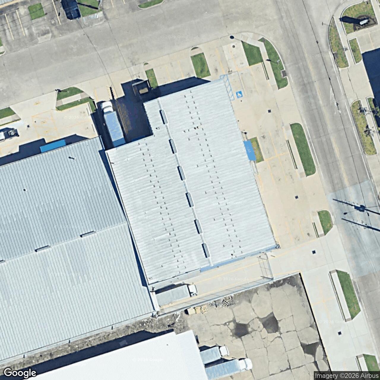 Satellite View for 1400 Edwards Ave, Elmwood, LA 70123
