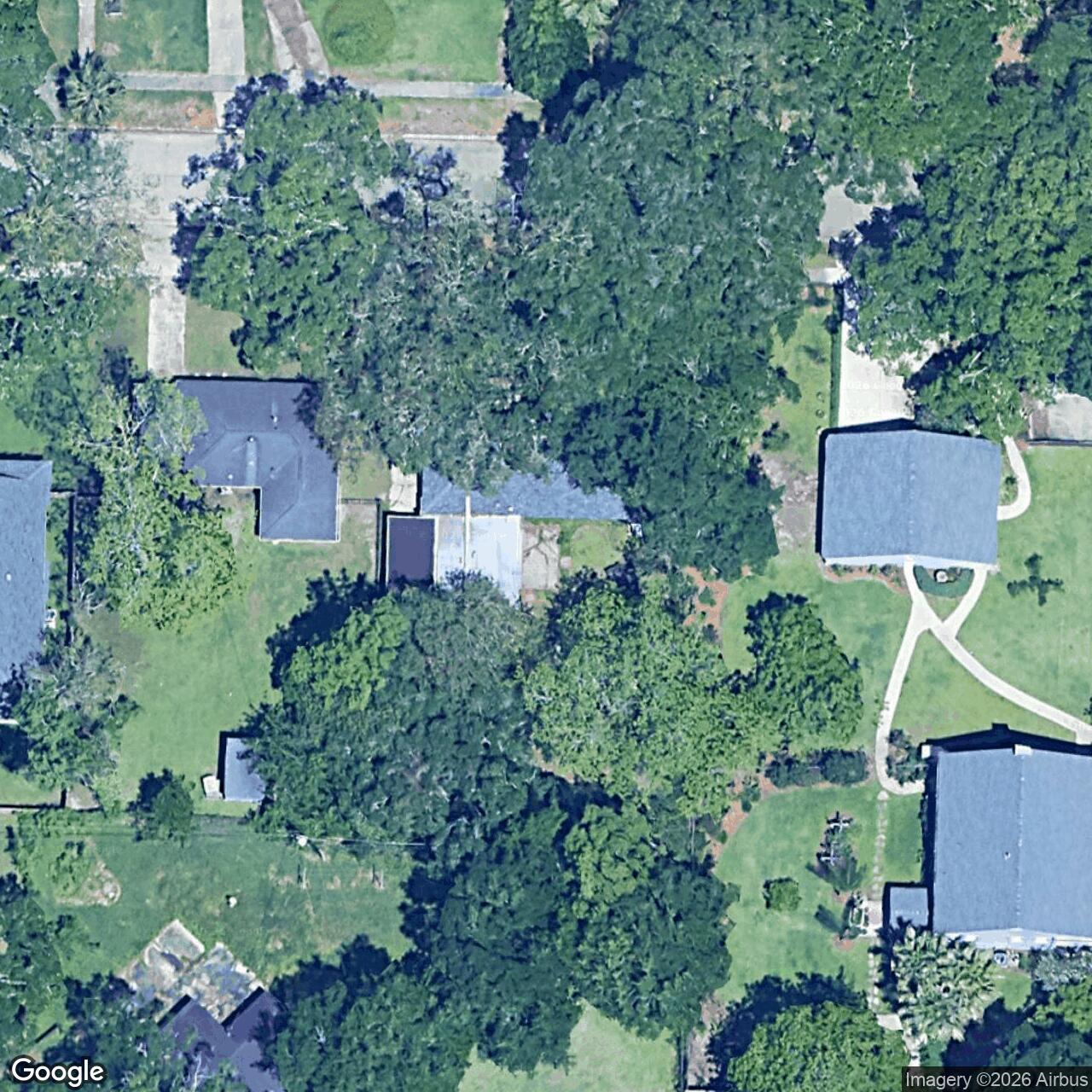 Satellite View for 215 Fairfax Pl, New Orleans, LA 70131