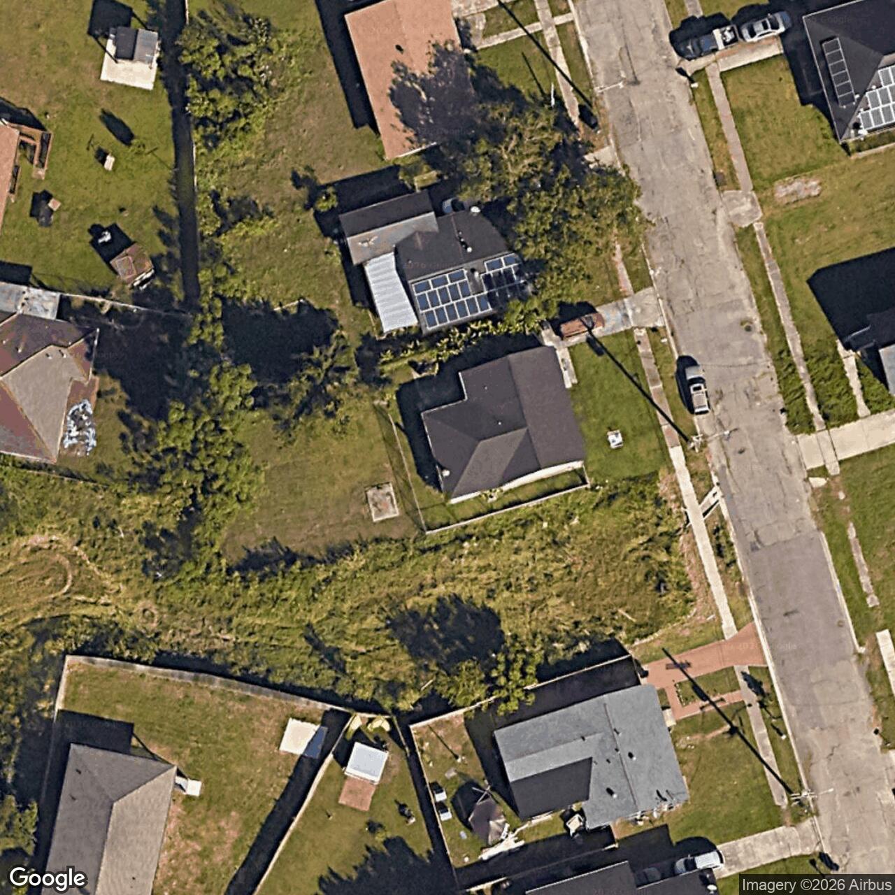Satellite View for 6408 Pauline Dr, New Orleans, LA 70126