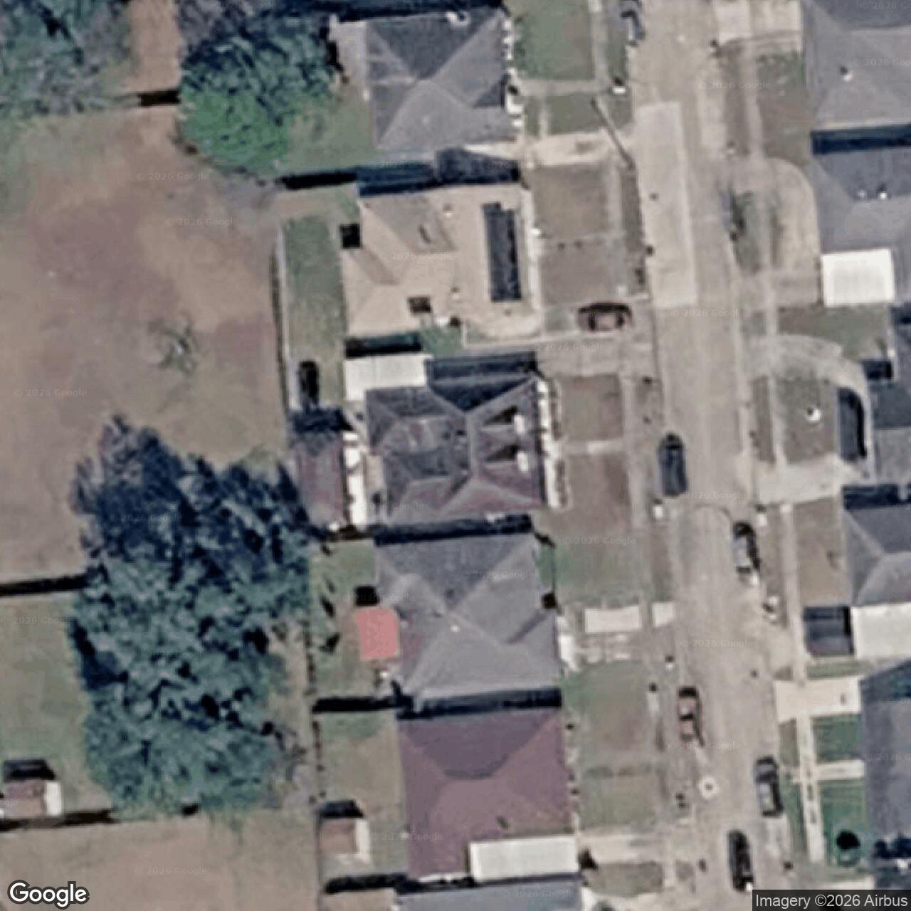 Satellite View for 4738 W Adams Ct, New Orleans, LA 70128