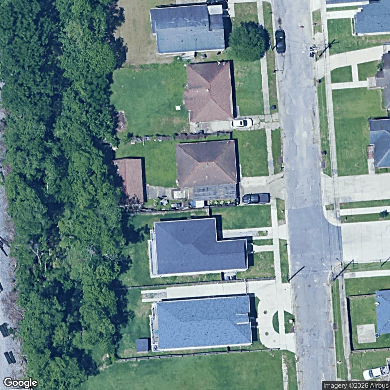 Satellite View for 5600 Providence Pl, New Orleans, LA 70126