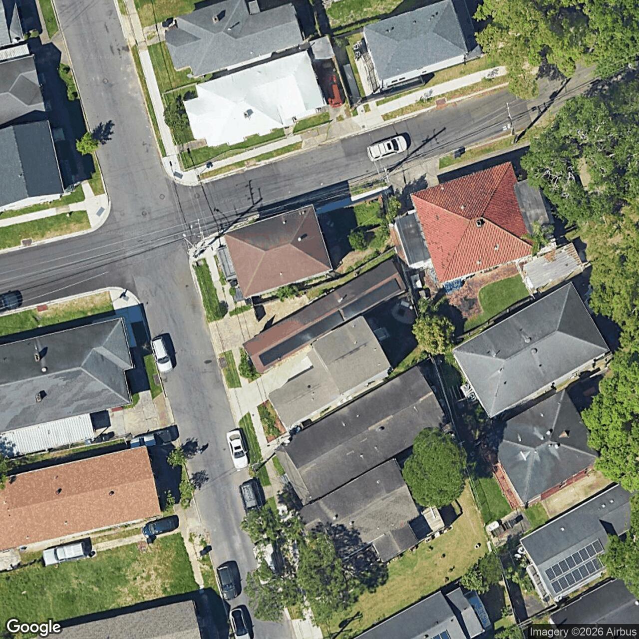 Satellite View for 3837 Delachaise St, New Orleans, LA 70125