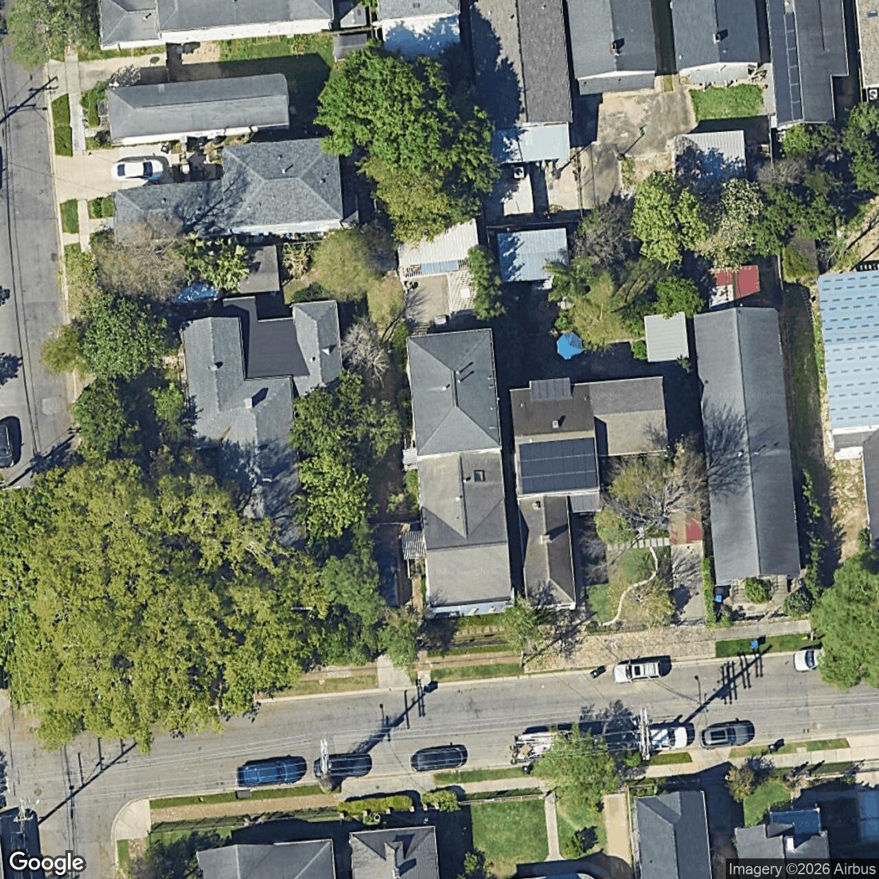 Satellite View for 3939 Chestnut St, New Orleans, LA 70115
