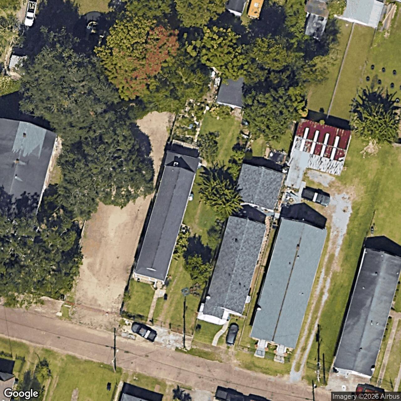 Satellite View for 5431 Dauphine St, New Orleans, LA 70117