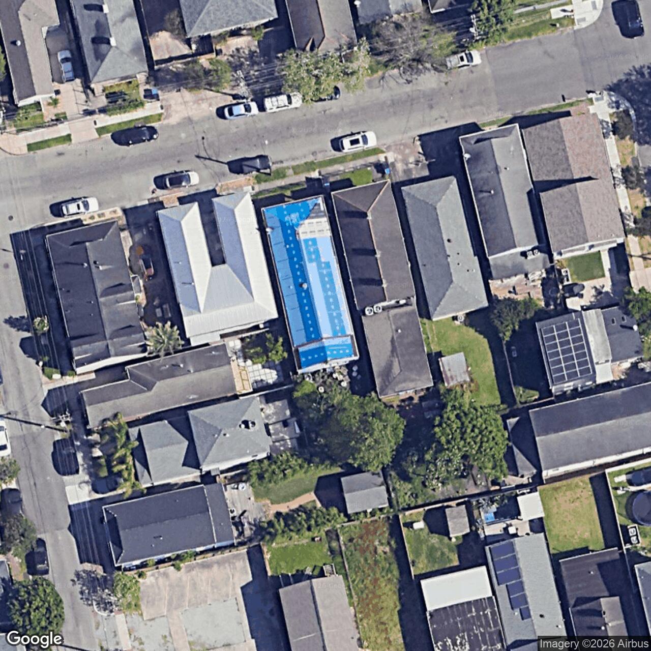 Satellite View for 3816 Laurel St, New Orleans, LA 70115
