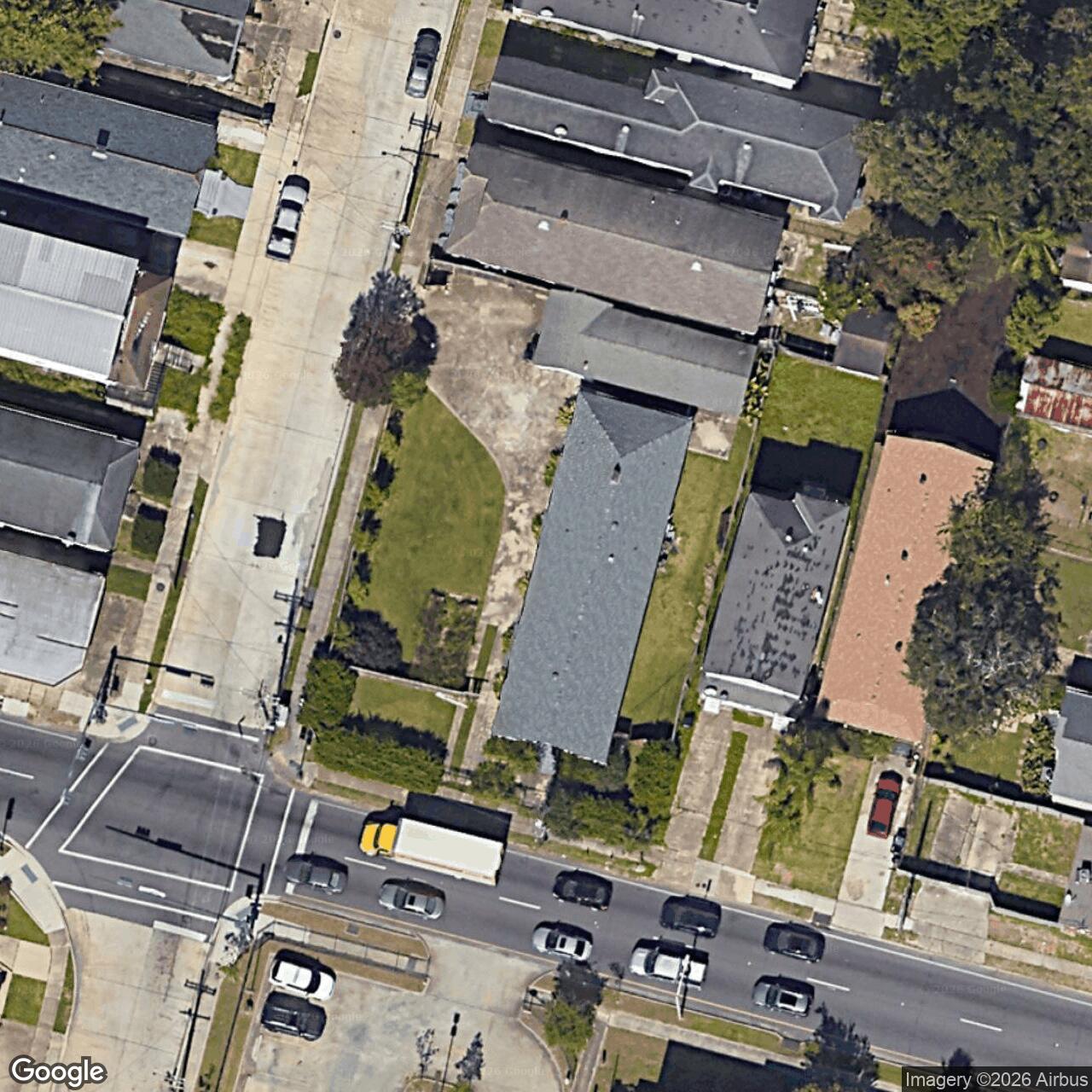 Satellite View for 3905 N Claiborne Av, New Orleans, LA 70117